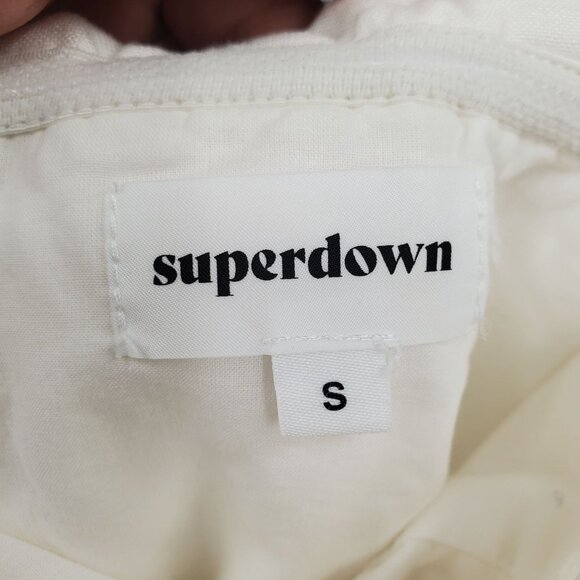 Revolve X Superdown Emery Off The Shoulder Mini Dress Women Size Small NWT - Picture 6 of 13